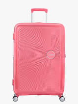 Harde Reiskoffer M Soundbox American tourister Roze soundbox 32G003